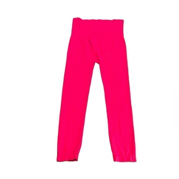 NWT Women’s Bebe Wide Waistband Cropped Leggings, One Size - Picture 1 of 6